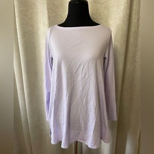 Eileen Fisher long sleeve tunic top.